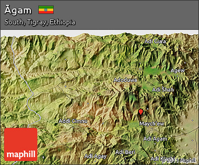 Satellite 3D Map of Āgam