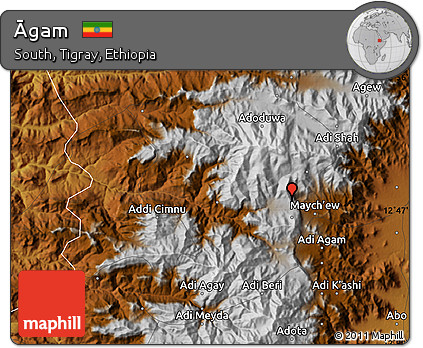 Physical Map of Āgam