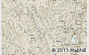 Shaded Relief Map of Korem