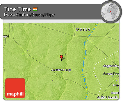 Physical 3D Map of Tine Time