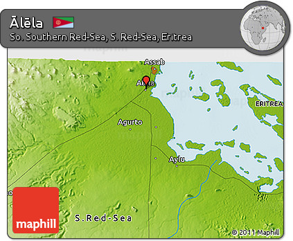 Physical 3D Map of Ālēla