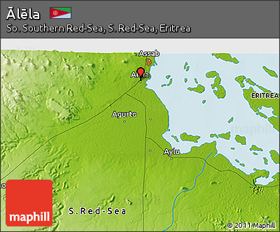 Physical 3D Map of Ālēla