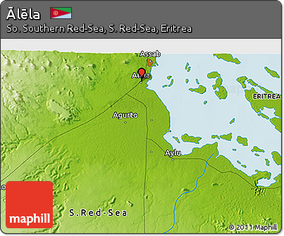 Physical 3D Map of Ālēla