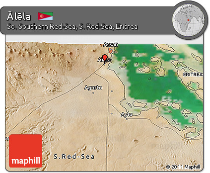 Satellite 3D Map of Ālēla