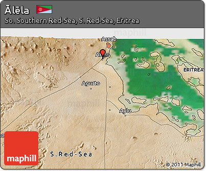 Satellite 3D Map of Ālēla