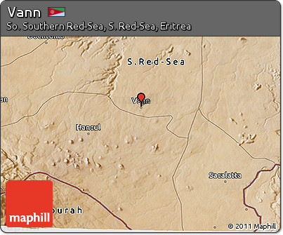 Satellite 3D Map of Vann