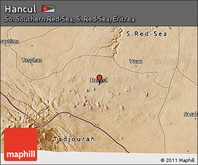 Satellite 3D Map of Hancul
