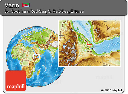Physical Location Map of Vann