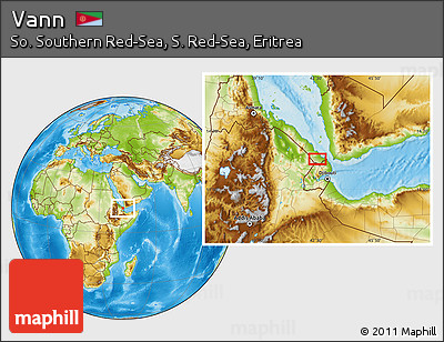 Physical Location Map of Vann