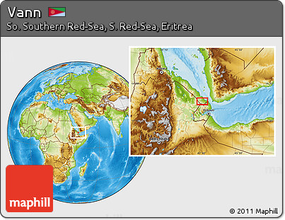 Physical Location Map of Vann
