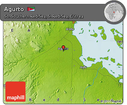 Physical Map of Agurto