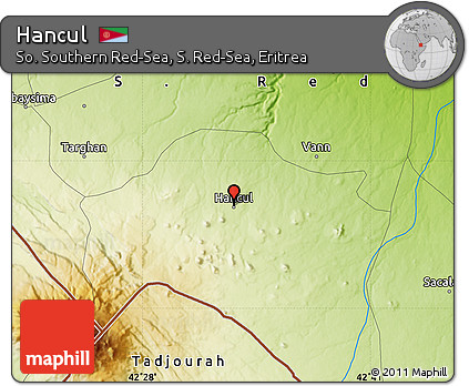 Physical Map of Hancul