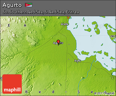 Physical Map of Agurto
