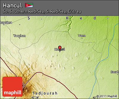 Physical Map of Hancul