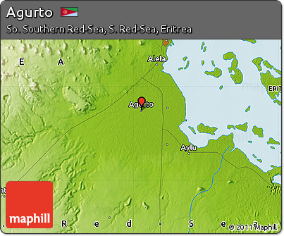 Physical Map of Agurto