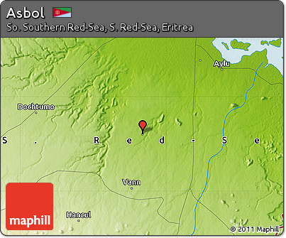 Physical Map of Asbol