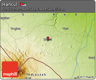 Physical Map of Hancul