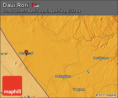 Political Map of Daui Rori