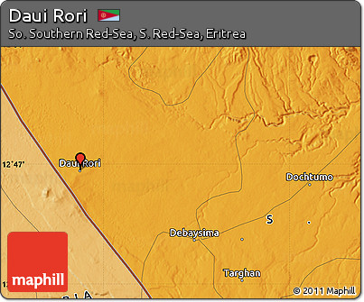 Political Map of Daui Rori