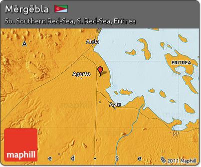 Political Map of Mērgēbla