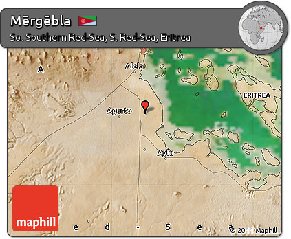 Satellite Map of Mērgēbla