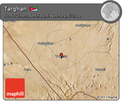 Satellite Map of Targhan