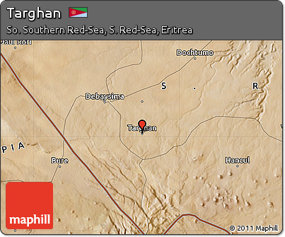 Satellite Map of Targhan