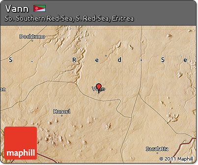 Satellite Map of Vann