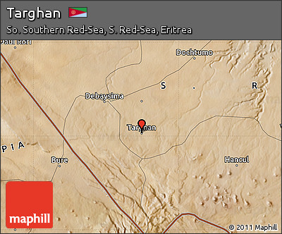 Satellite Map of Targhan