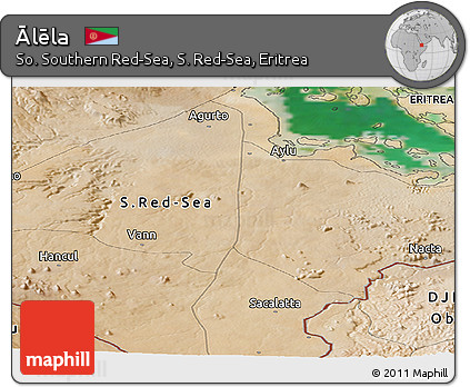 Satellite Panoramic Map of Ālēla