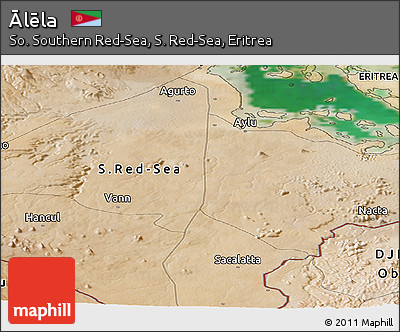 Satellite Panoramic Map of Ālēla