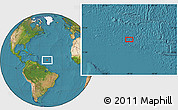 Satellite Location Map of the area around 12° 42' 56" N, 49° 13' 30" W