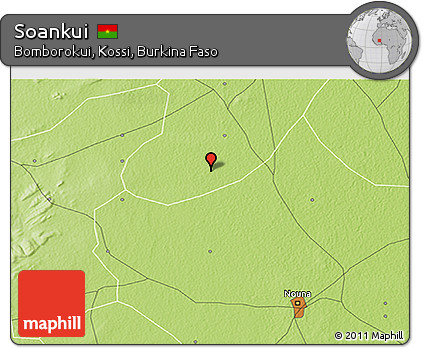 Physical 3D Map of Soankui