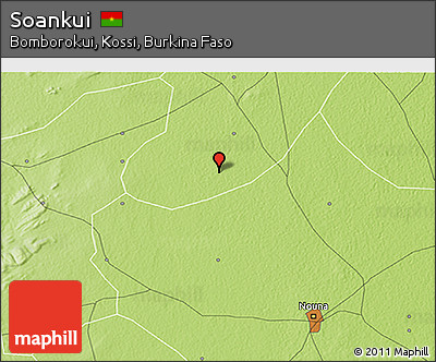 Physical 3D Map of Soankui