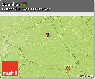Physical 3D Map of Soankui