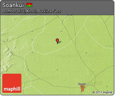 Physical Map of Soankui