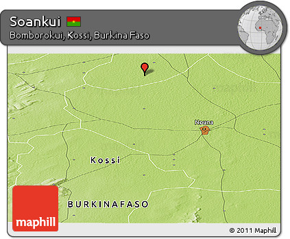 Physical Panoramic Map of Soankui