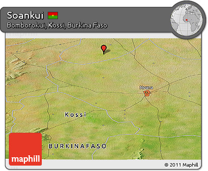 Satellite Panoramic Map of Soankui