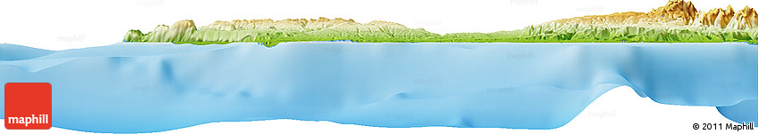 Physical Horizon Map of Ghubbah