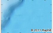 Shaded Relief Map of the area around 12° 42' 56" N, 62° 49' 30" W