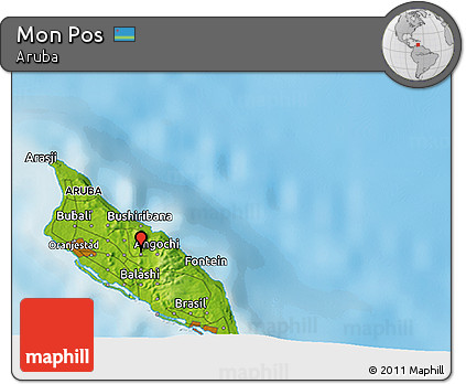 Physical 3D Map of Mon Pos