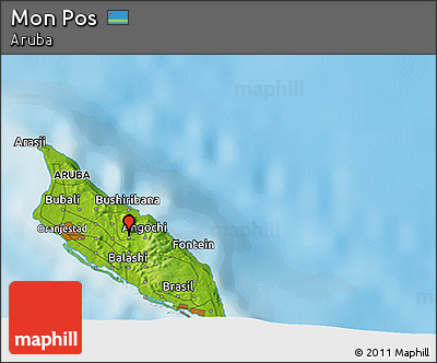 Physical 3D Map of Mon Pos
