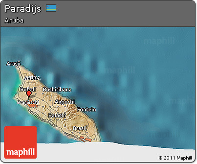 Satellite 3D Map of Paradijs
