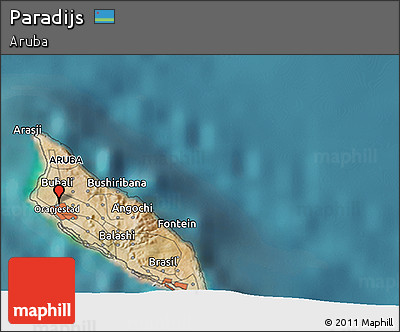 Satellite 3D Map of Paradijs