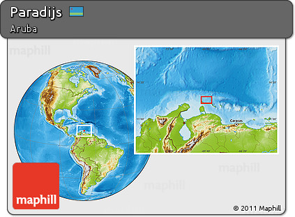 Physical Location Map of Paradijs