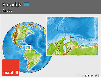 Physical Location Map of Paradijs