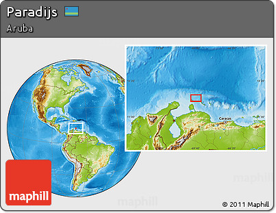Physical Location Map of Paradijs