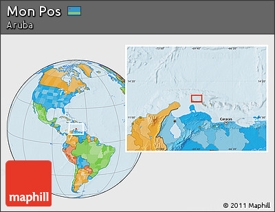 Political Location Map of Mon Pos