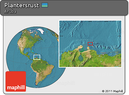 Satellite Location Map of Plantersrust