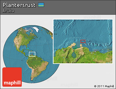 Satellite Location Map of Plantersrust